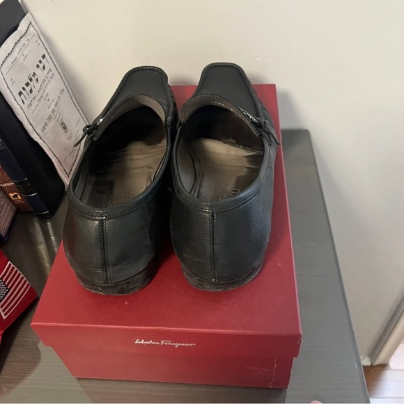 Men\'s SALVATORE FERRAGAMO \'Bravo\' Black Leather Loafers Size US 11 E main image 5